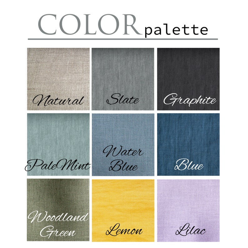 Waitress apron with two pockets and long straps in many colors