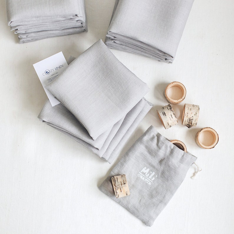 Wedding linen napkins bulk of 50 in many colors Natural Etsy