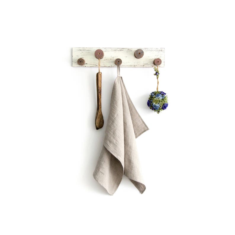 Organic towel made from softened linen is a great choice as a Kitchen towel image 2