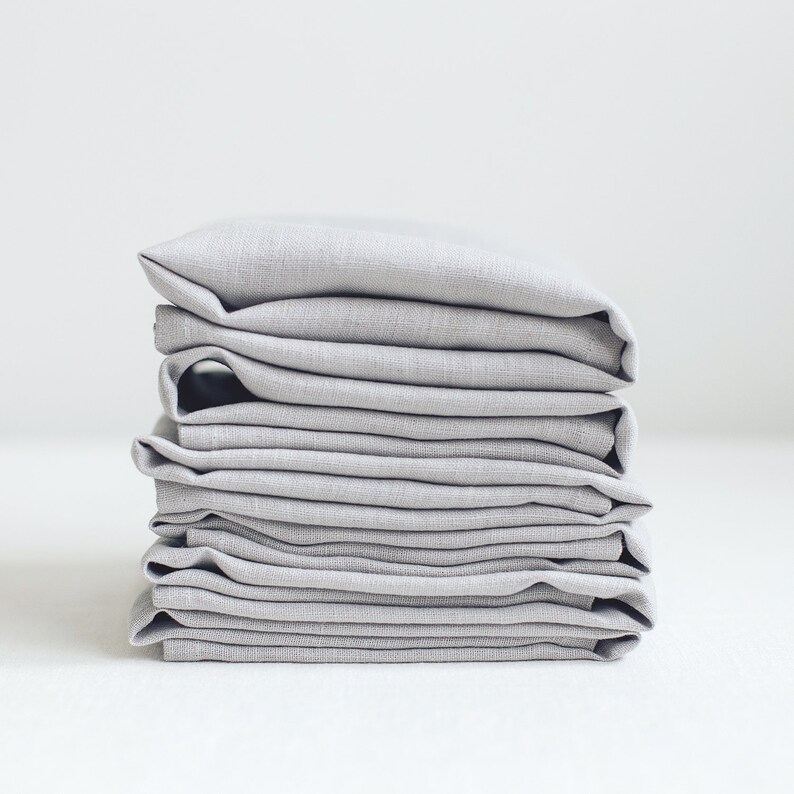 Wedding linen napkins bulk of 50 in many colors Natural Etsy