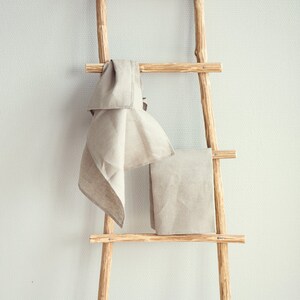 Organic towel made from softened linen is a great choice as a Kitchen towel image 6