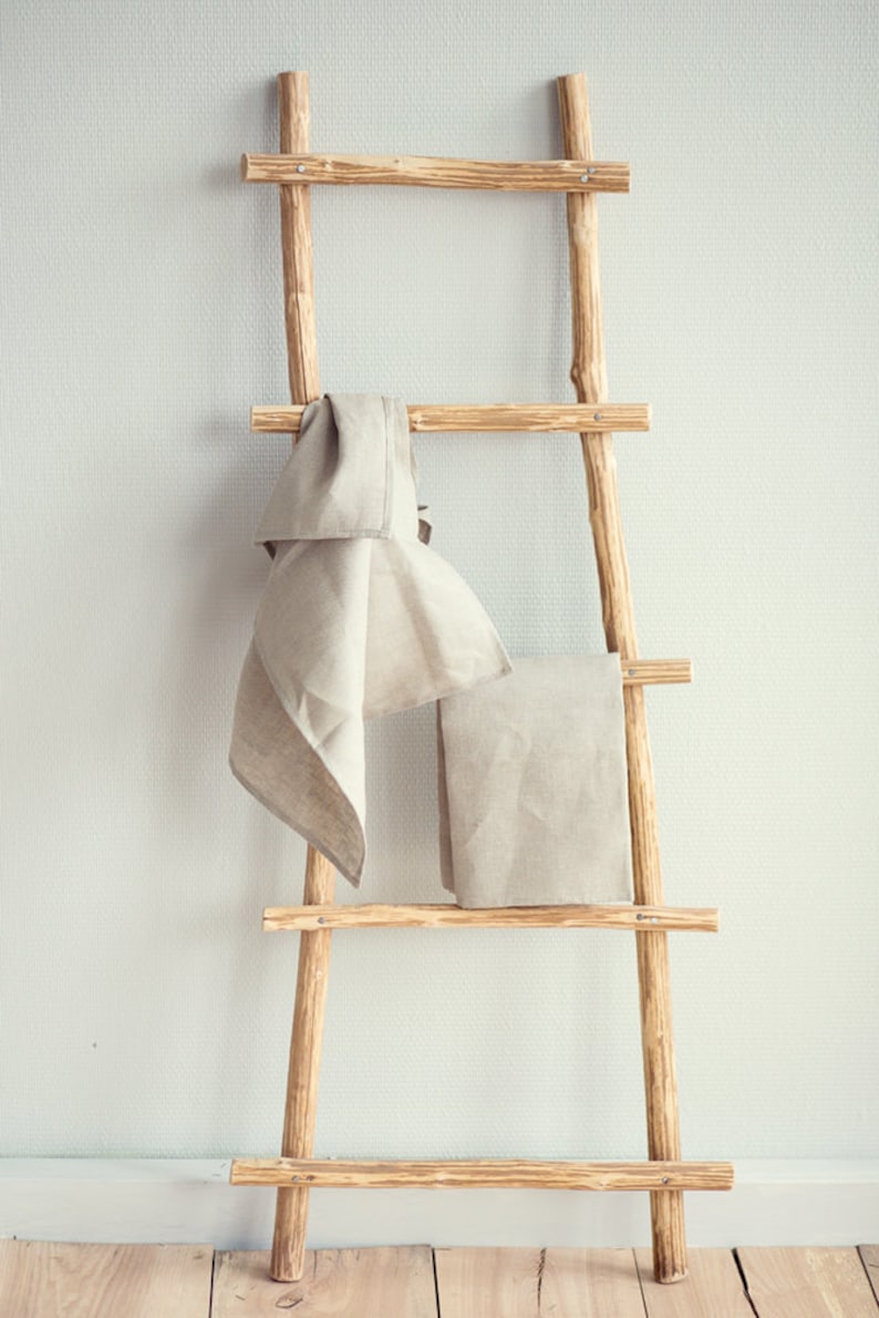 Organic towel made from softened linen is a great choice as a Kitchen towel image 6