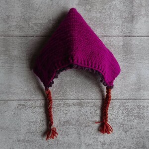 Anna style winter bonnet