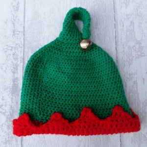 Elf hat PDF crochet pattern