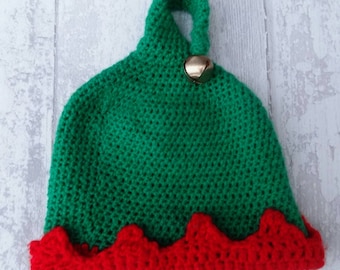 Elf hat PDF crochet pattern