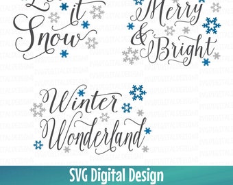 Kerst citaat SVG gesneden bestand ontwerp wintervakantie Svg Dxf Eps kerst clipart snijden bestanden voor silhouet Cricut Scal commercieel gebruik