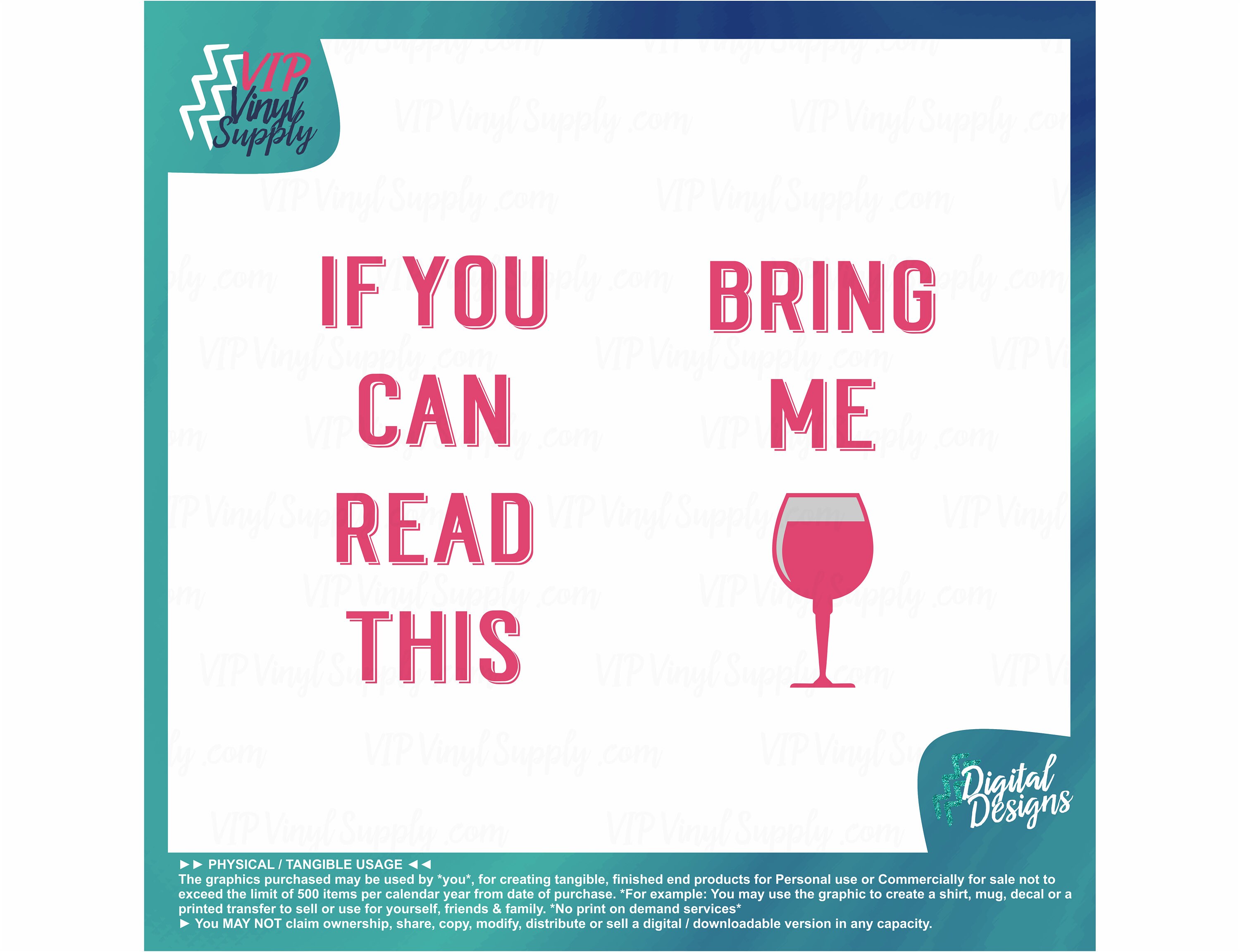 Download If You Can Read This Bring Me Wine Svg Design Sock Svg Cut Etsy