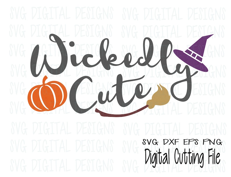 Download Wickedly Cute Svg Wicked Cute Halloween svg dxf png eps ...