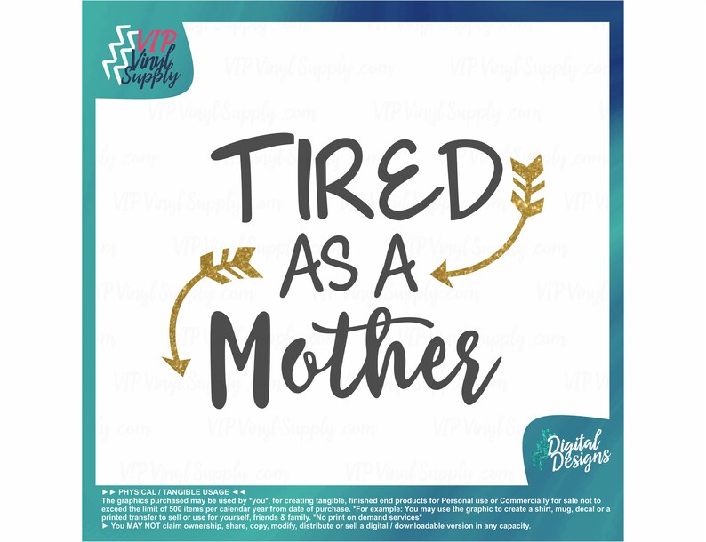 Free Free 276 Tired As A Mother Square Svg SVG PNG EPS DXF File
