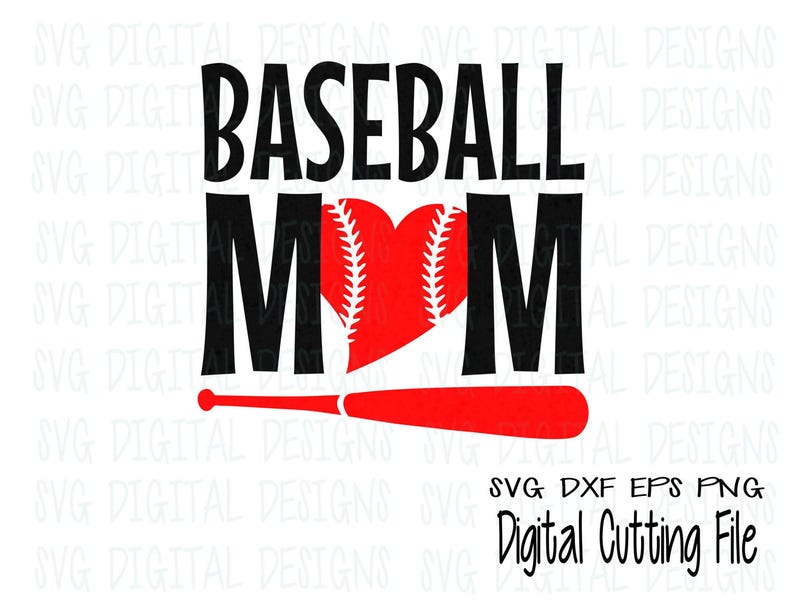 Free Free Baseball Mom Heart Svg 663 SVG PNG EPS DXF File