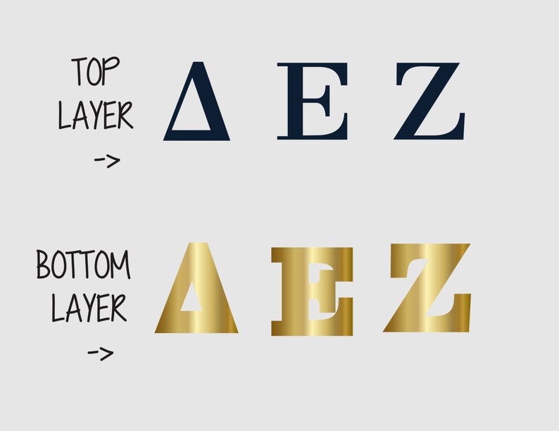 Download Greek Alphabet SVG Cut Files Layered Cutting Font in Svg ...