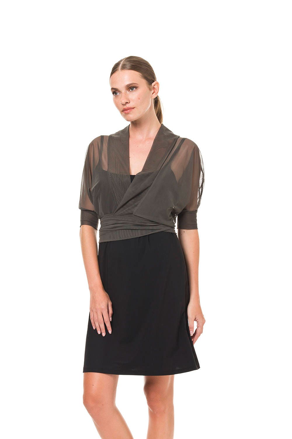 chiffon jacket for evening dress