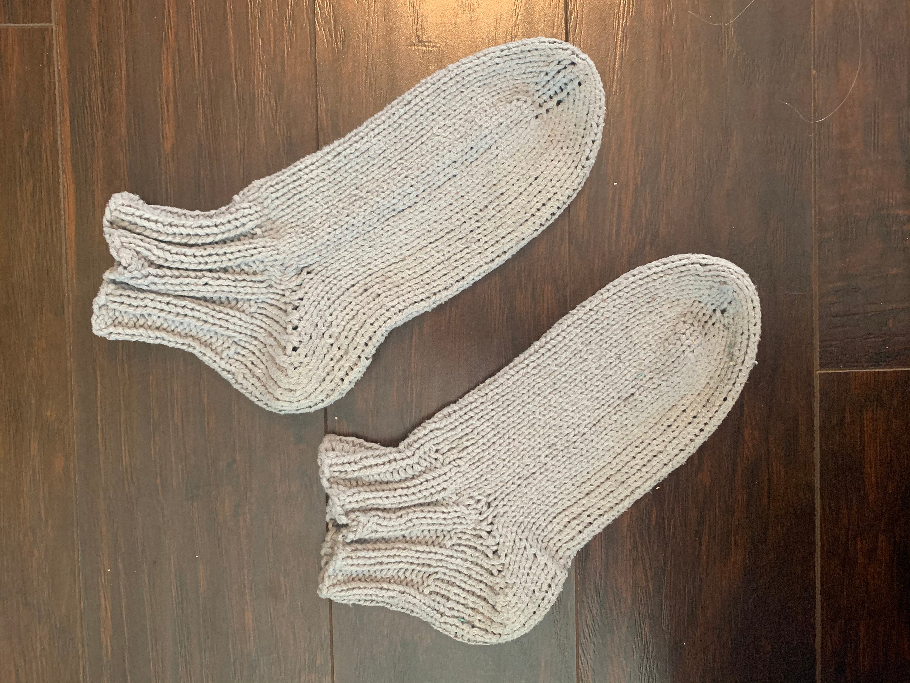 Knitting Pattern Basic Toe up Sock Etsy