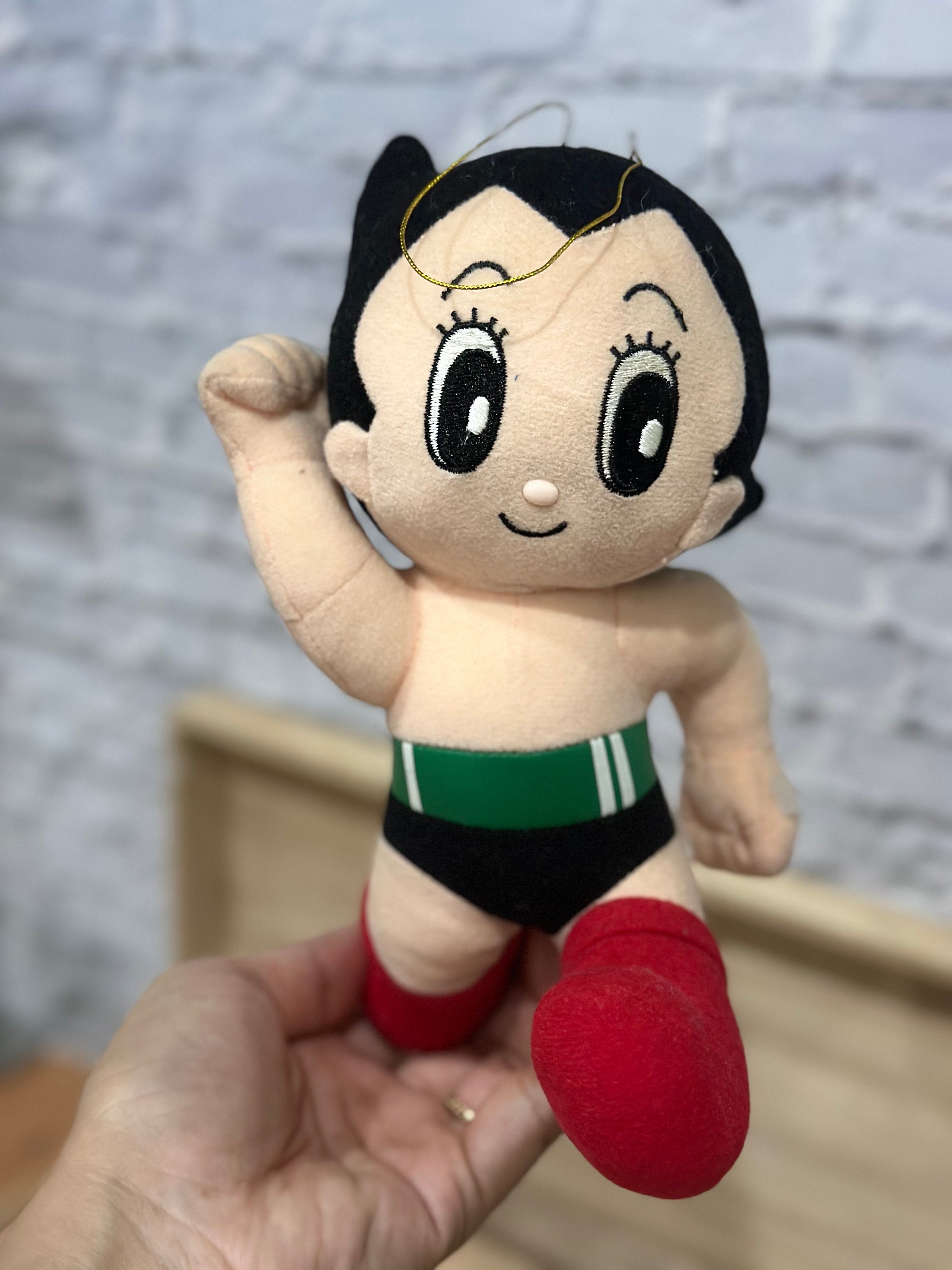 2003 Mighty Atom Astro Boy Plush Doll Japanese Manga Nostalgia Toy
