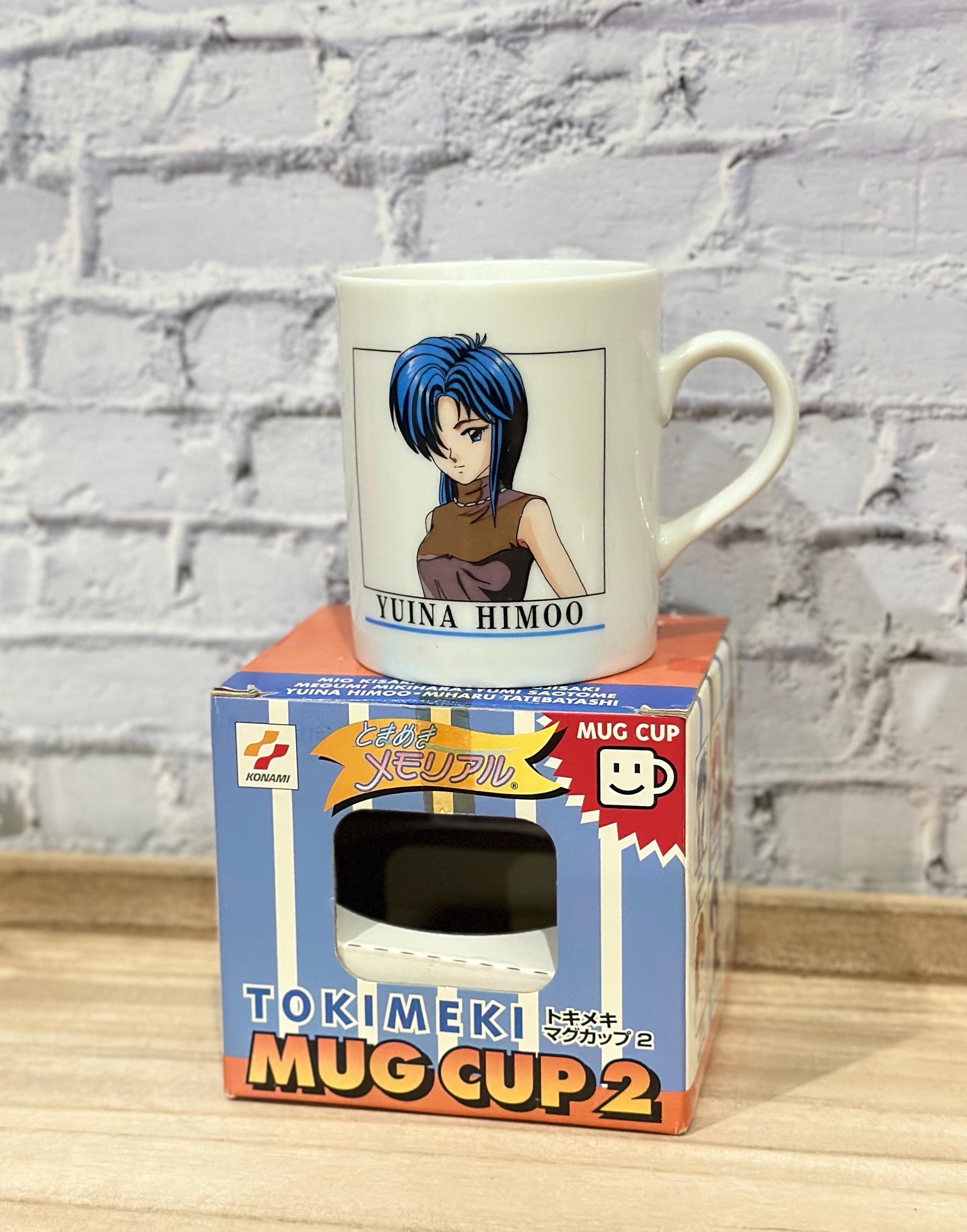 1990s Tokimeki Memorial Coffee Mug Yuina Himoo Made in Japan - Etsy