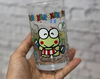 レア　サンリオ　けろけろけろっぴ　1988? 未使用品 1988年製】サンリオ けろけろけろっぴ ハンカチ 昭和