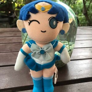 1993 Sailor moon S Mizuno Ami Sailor Earth plush doll