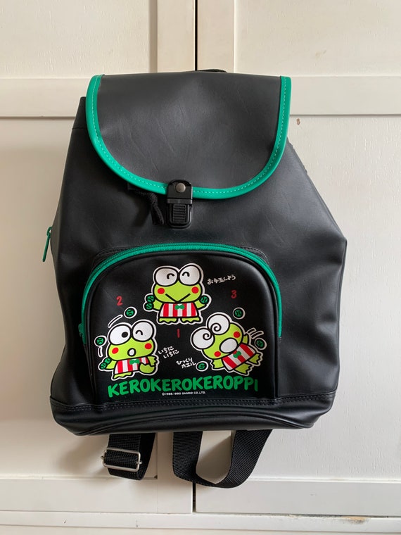 Vintage 1990 Sanrio Keroppi Bagpack - Etsy display picture 1