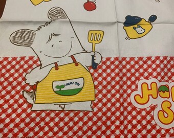 ヴィンテージ 1981 - 1982 子供用ハンカチ おはよう! スパンク