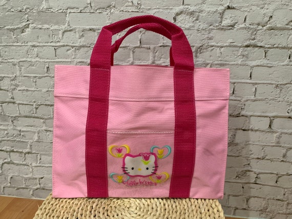 2001 Sanrio Hello Kitty Pink tote Bag