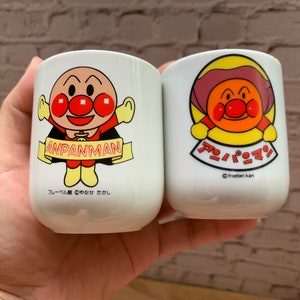 Vintage Anpanman Japan Anime tea cup set of 2