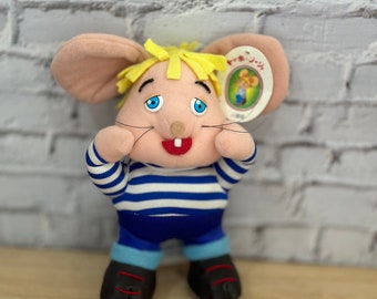 1980s Topo Gigio Japanese cartoon plush dolls