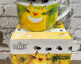 Gallery by Inhesion Cat Coffee Mug with lid