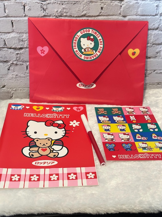 1996 Sanrio Hello Kitty Notebook - Etsy