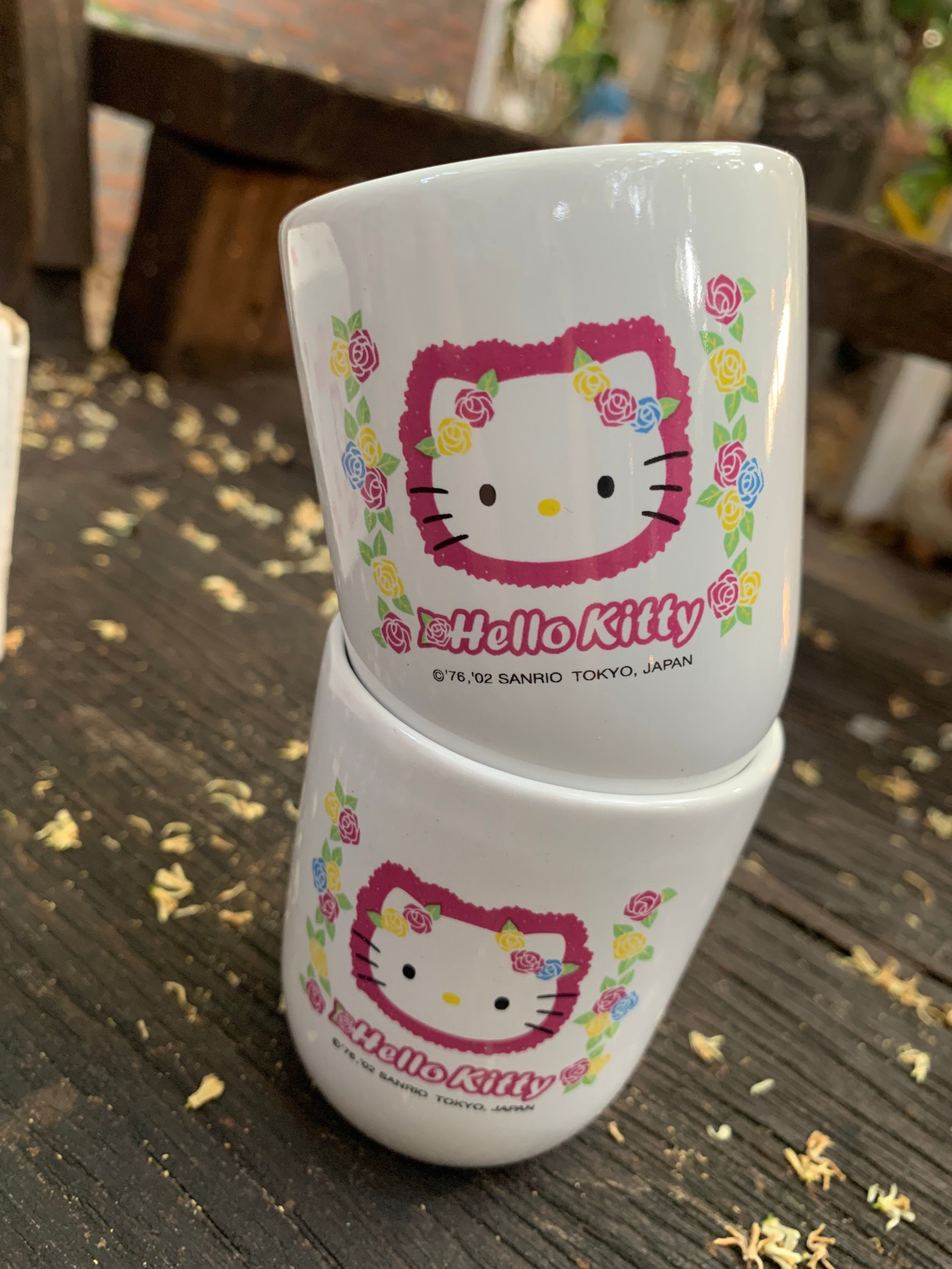 ヴィンテージ 2002年 サンリオ ハローキティ ティーカップ 2個セット