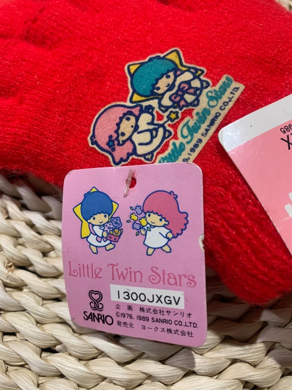 Vintage 1989 Sanrio Little Twin Stars Kids gloves - image 2