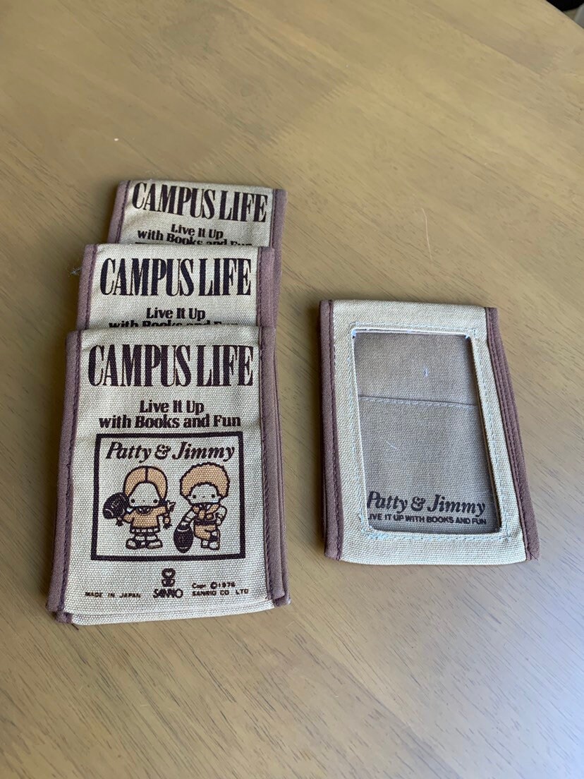 Rare 1976 Sanrio Patty and Jimmy Pass Case Card Holder - Etsy Ireland