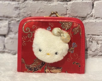 Vintage 80s Sanrio Hello Kitty Chinese Style Wallet - Etsy