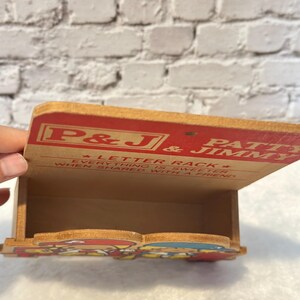 Vintage Sanrio Patty & Jimmy Wooden Letter Rack – 1975 Japan Mail ...