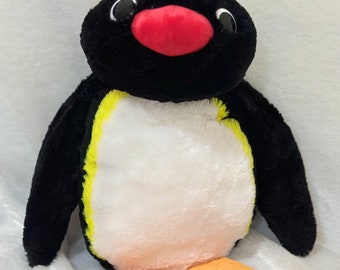 ピングー 　ぬいぐるみ 　ヴィンテージ 　当時品 ピンガ ぬいぐるみ セキグチ ピングー pingu 当時物 希少 - メルカリ