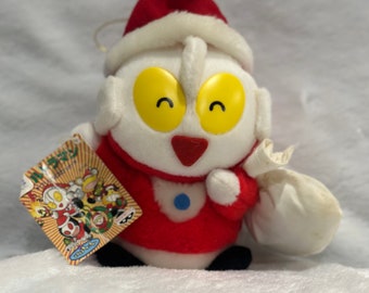 1993 Ultra man small Plush Doll in Santa costume