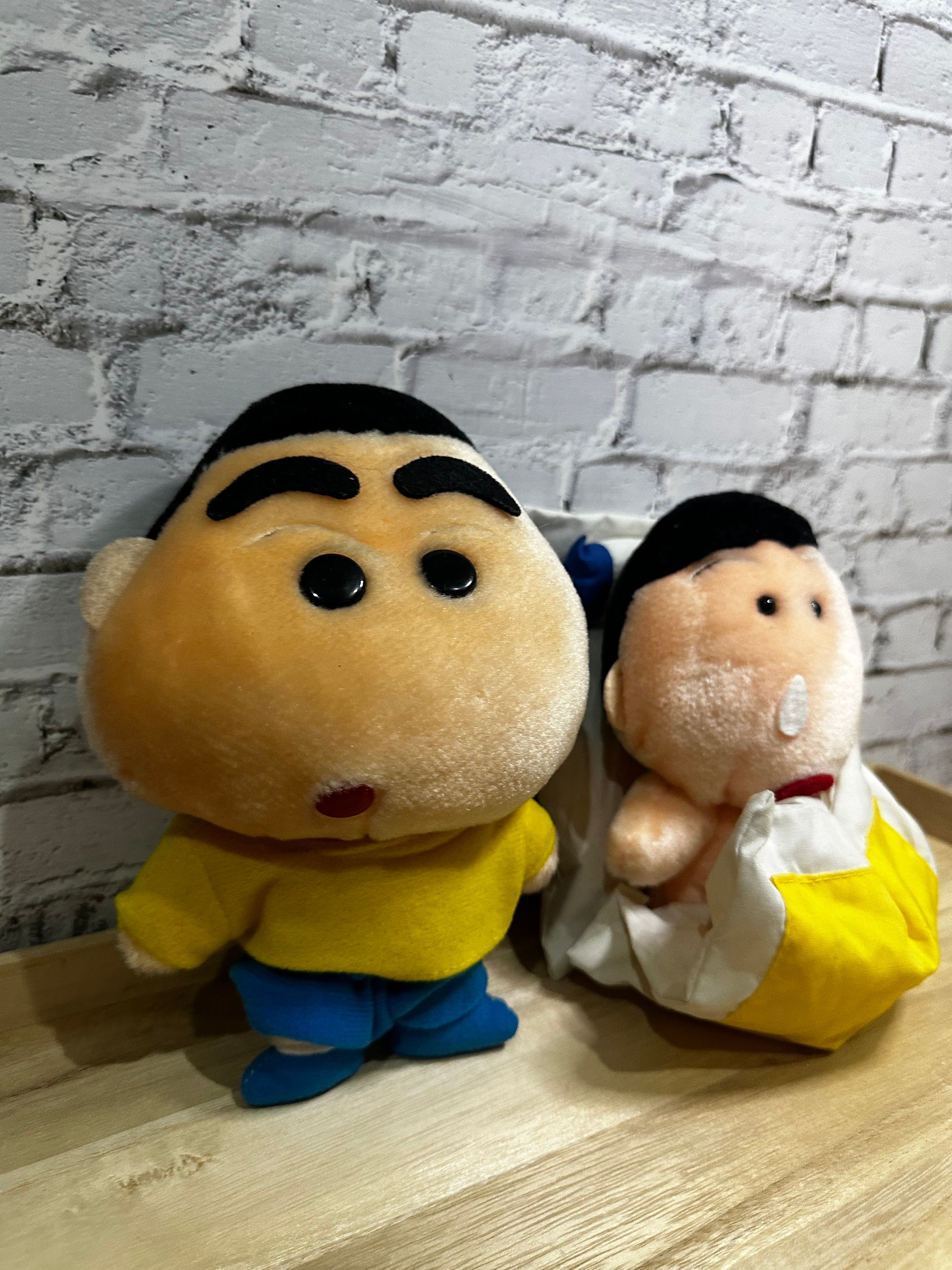 90年代のクレヨンしんちゃんとボーちゃんのぬいぐるみ - Etsy 日本