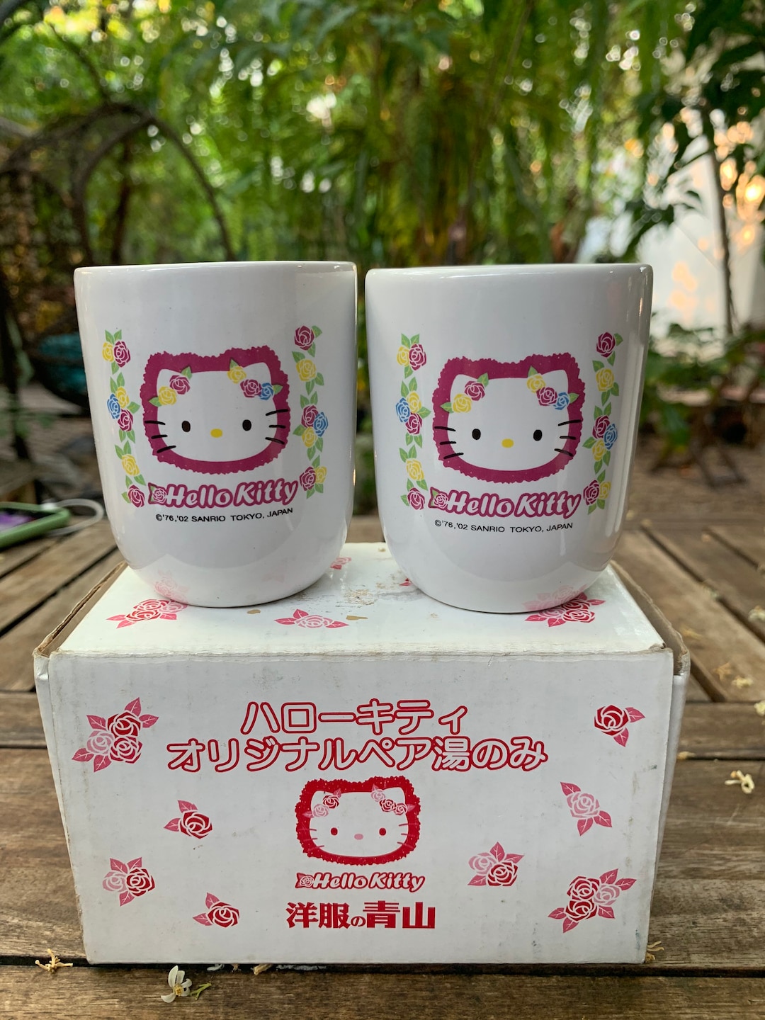 ヴィンテージ 2002 サンリオ ハローキティ ティーカップ 2個セット