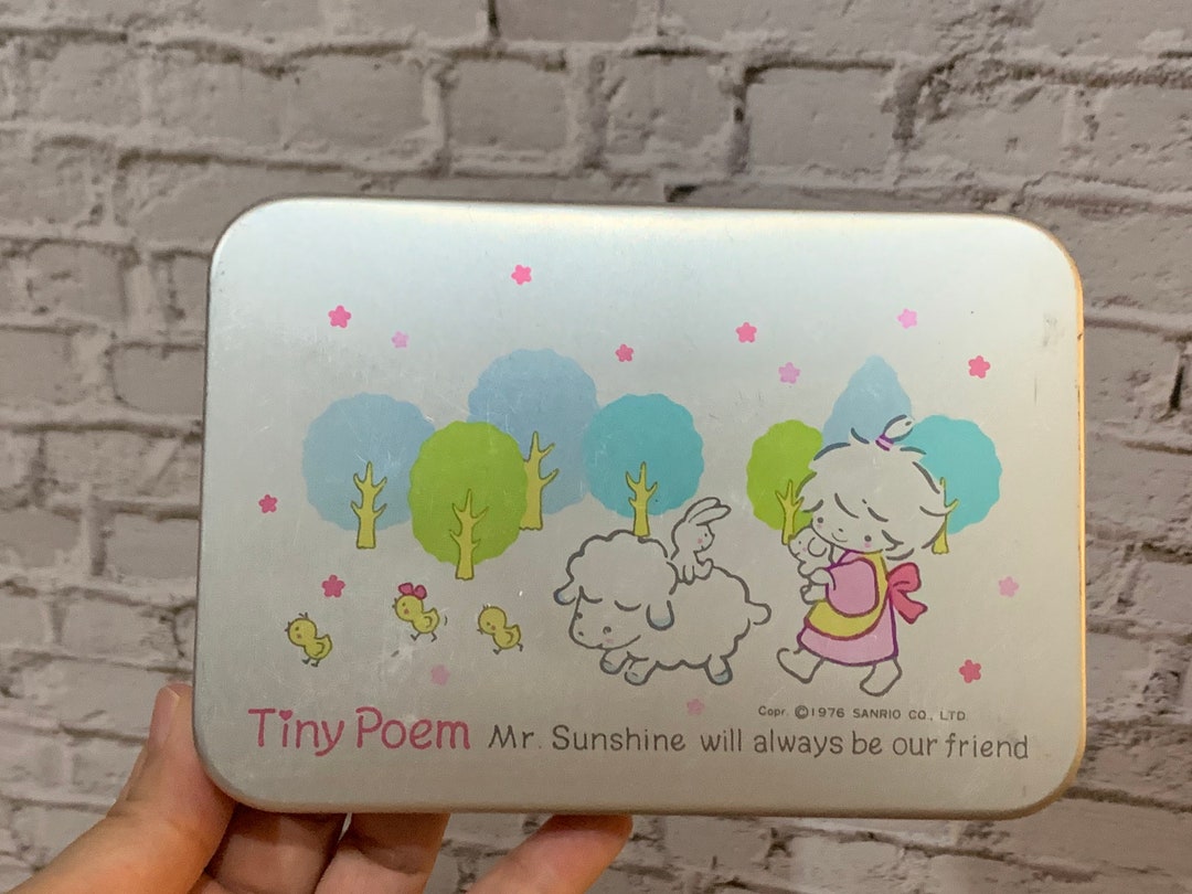 1976年 サンリオ タイニーポエム 缶弁当箱 - Etsy 日本