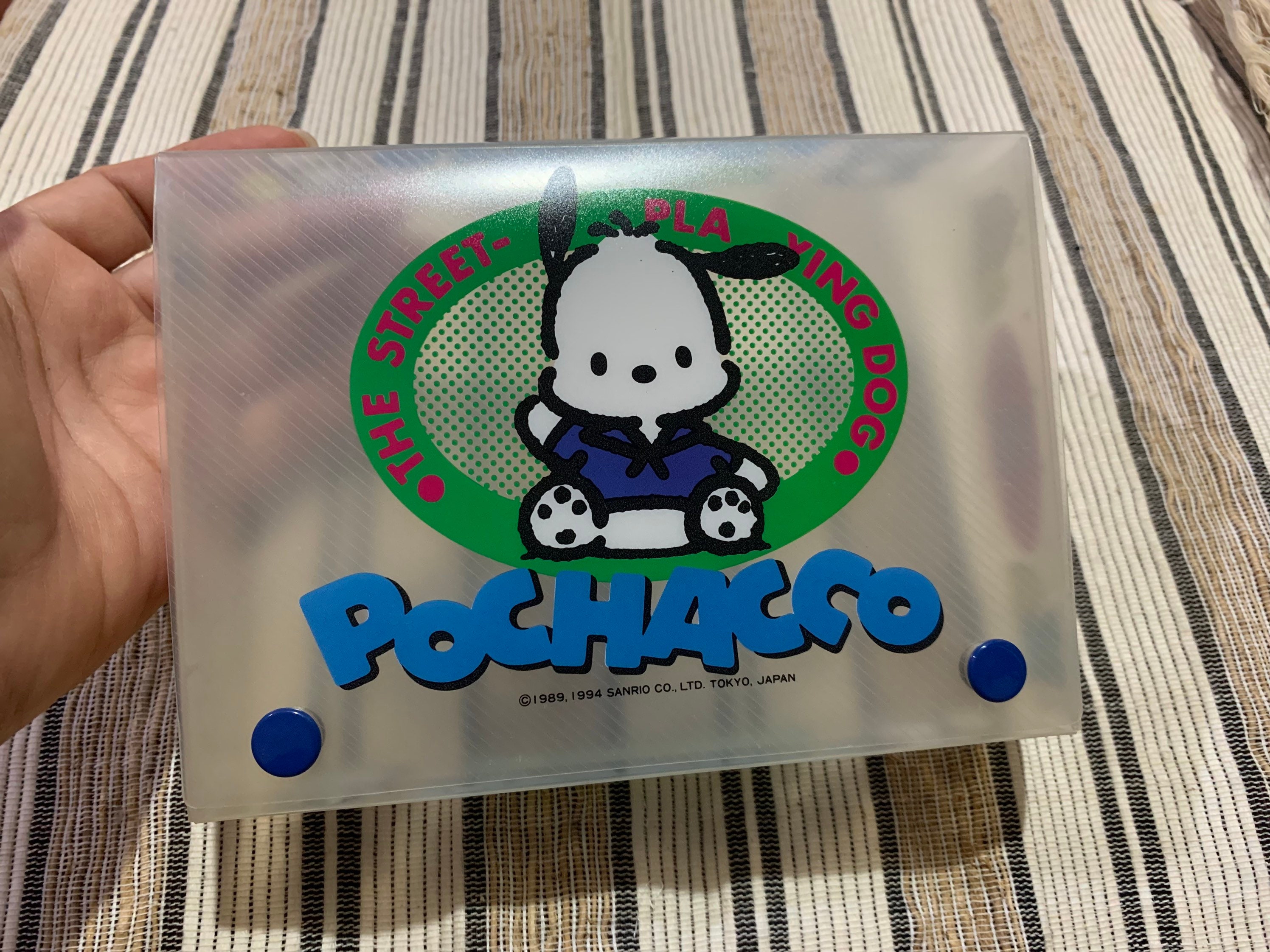 美品】ポチャッコ 収納ボックス 1991年製 （楽天市場】サンリオ 収納  