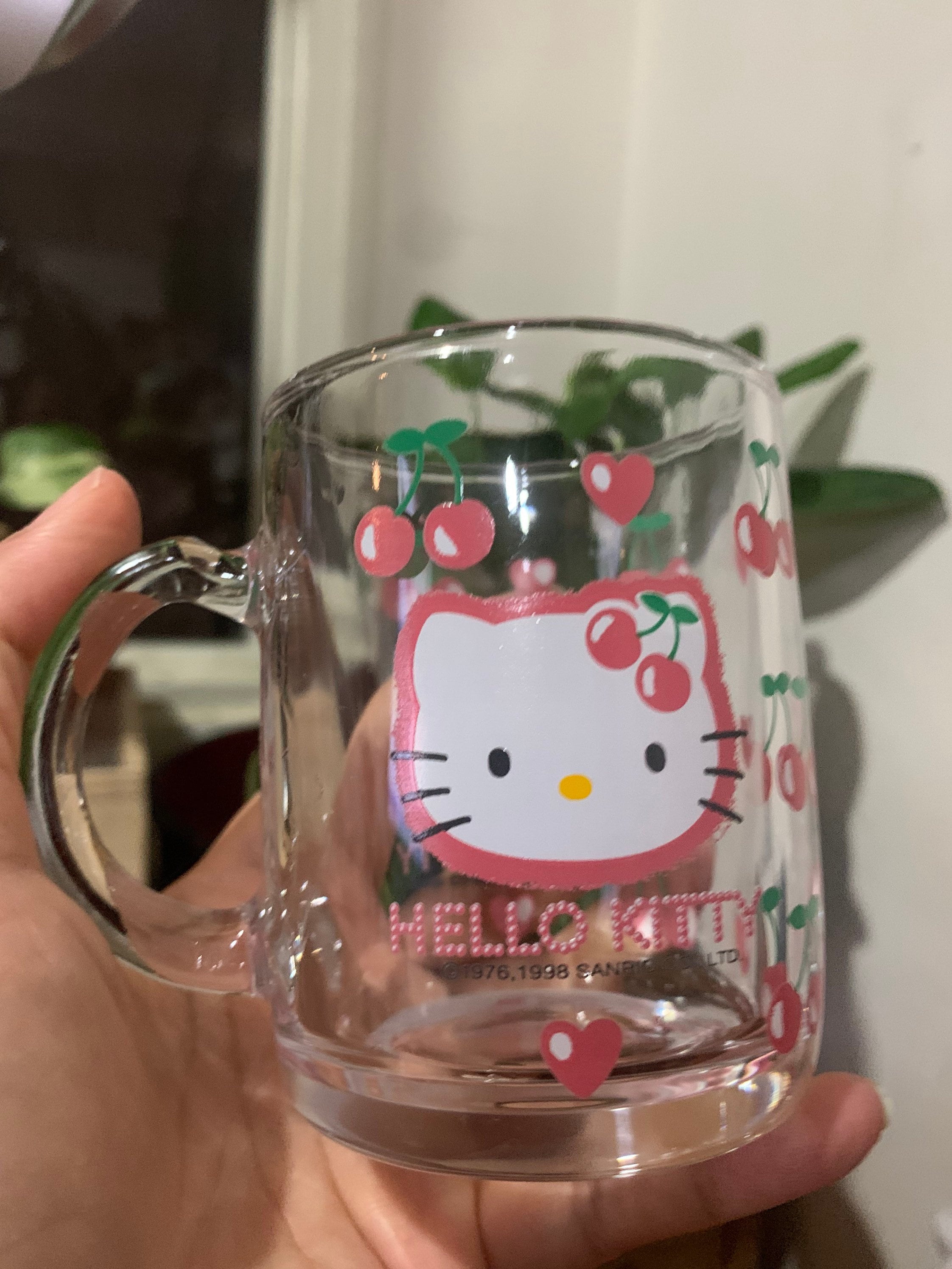Hello Kitty チェリー柄 マグカップ 1998年 Vintage Sanrio Hello
