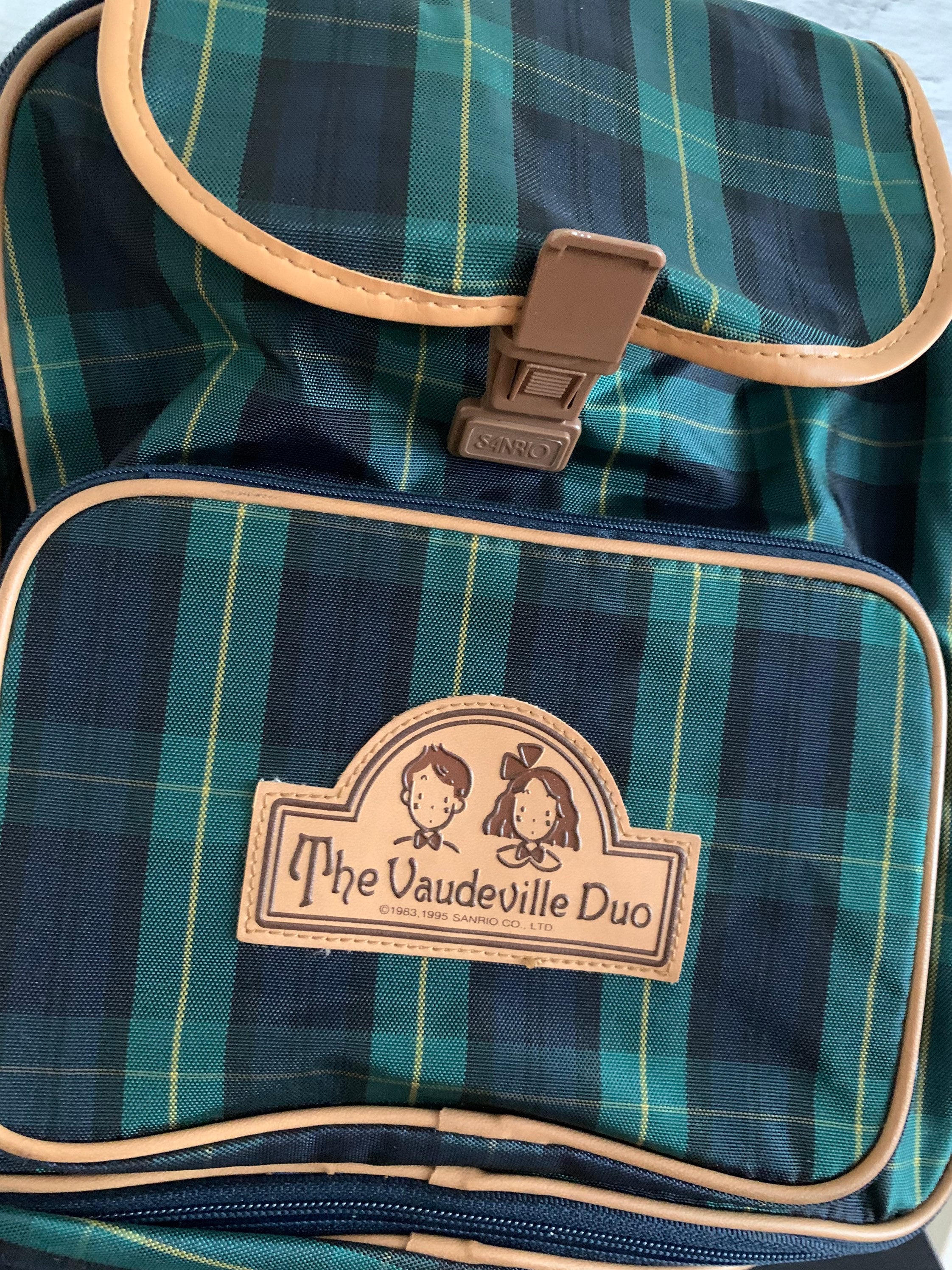 THE VAUDEVILLE DUO ショルダーバッグ　1992年　Sanrio THE VAUDEVILLE DUO ショルダーバッグ 1992年 Sanrio サンリオ