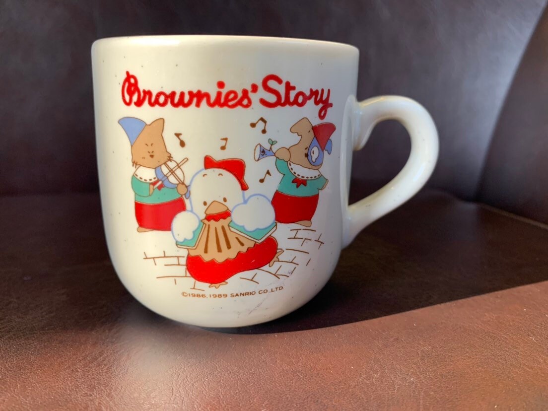1989年 サンリオ ブラウニーストーリー コーヒーマグ - Etsy 日本