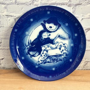 2005 The Snowman by Raymond Briggs plate
