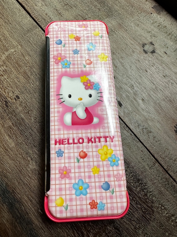 2000 Sanrio Hello Kitty Magnetic Pencil Box - Etsy