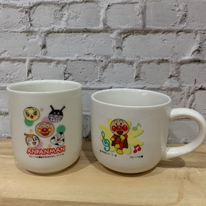 Vintage Anpanman tea cup and coffee mug