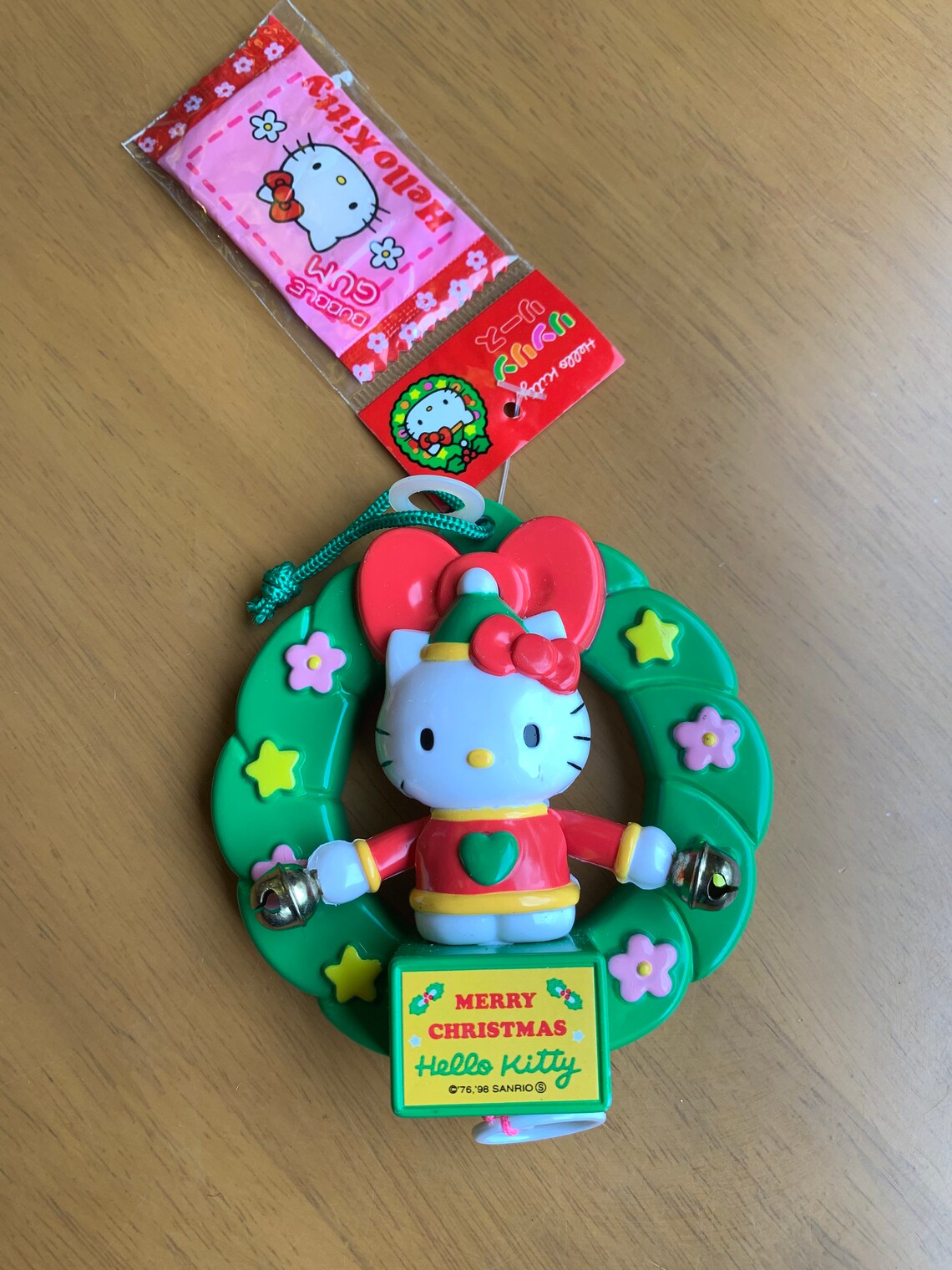 Vintage 1998 Sanrio Hello Kitty Pull String Rattle Toy Hello Etsy