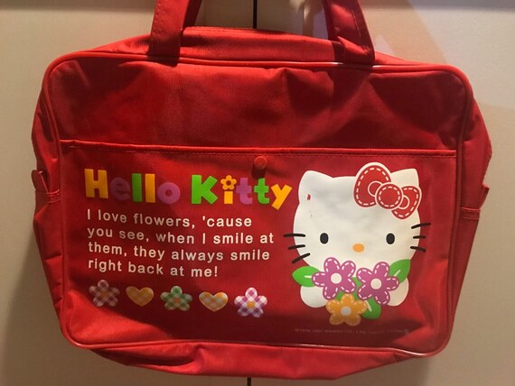 1997 Sanrio Hello Kitty Messenger Bag - Gem