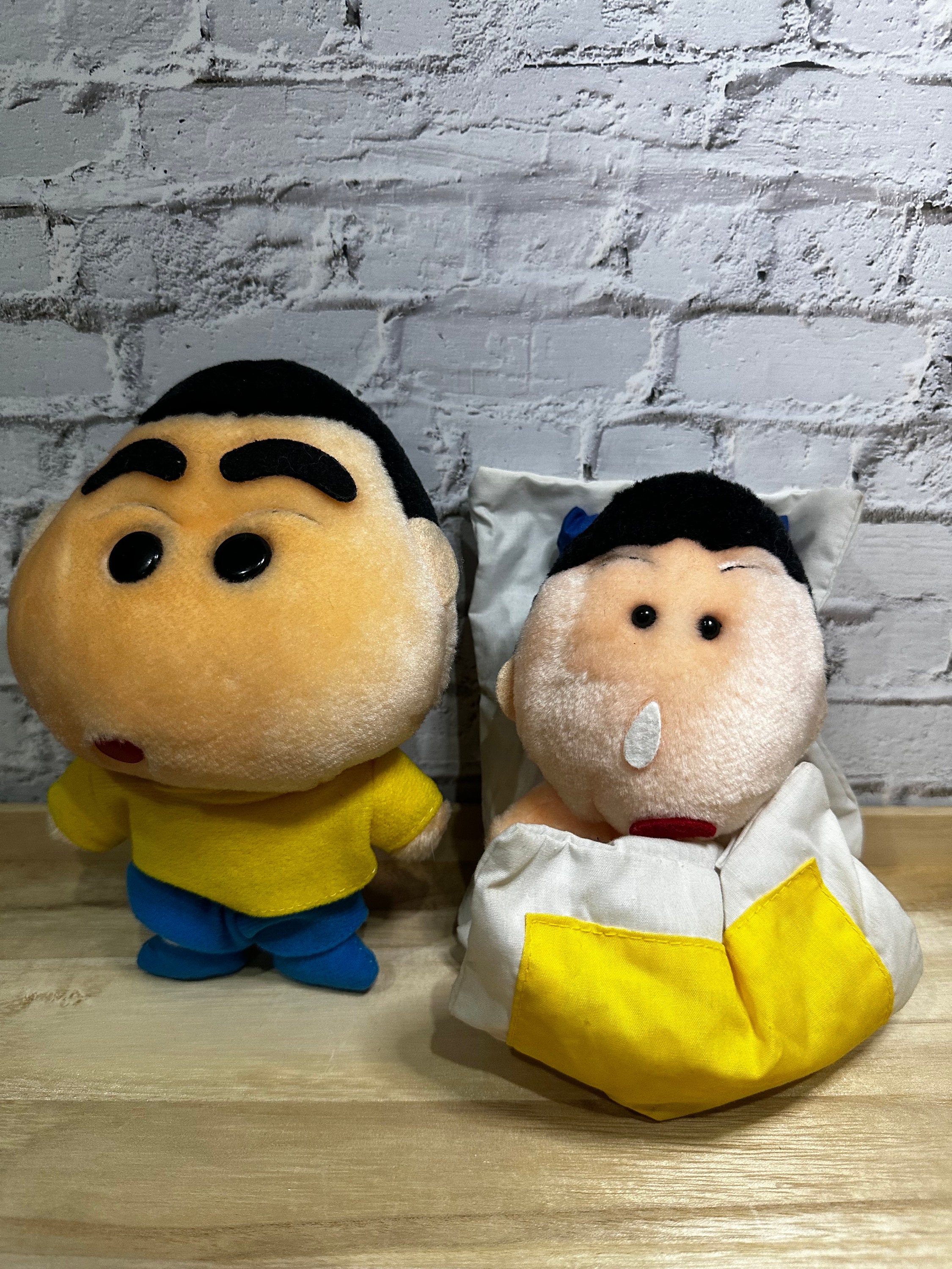 90s Crayon Shin-chan and Bo-chan Plush Doll - Etsy Canada