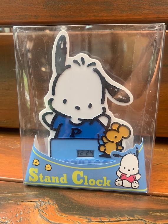 都内で サンリオ 1995年 ポチャッコ 日本 Etsy - 日本製 犬スタンド時計 ポチャッコ