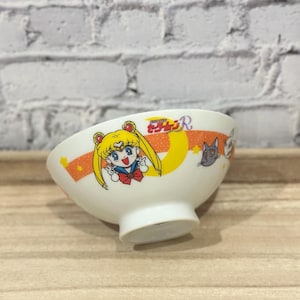 1990s Sailor Moon R Pretty Soldier Rice Bowl